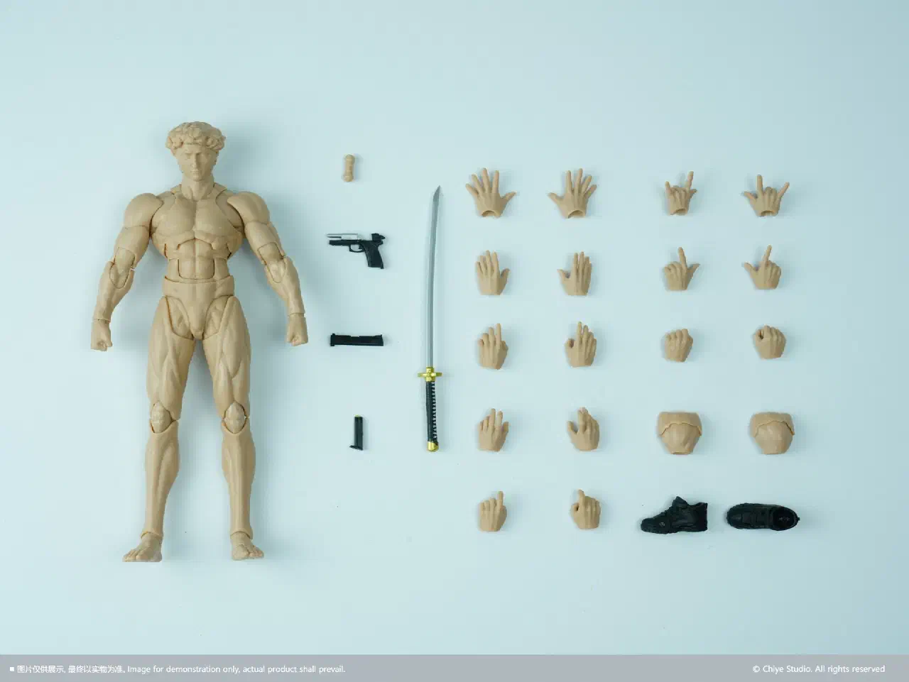 Chiye Studio David male body 1/12 action body