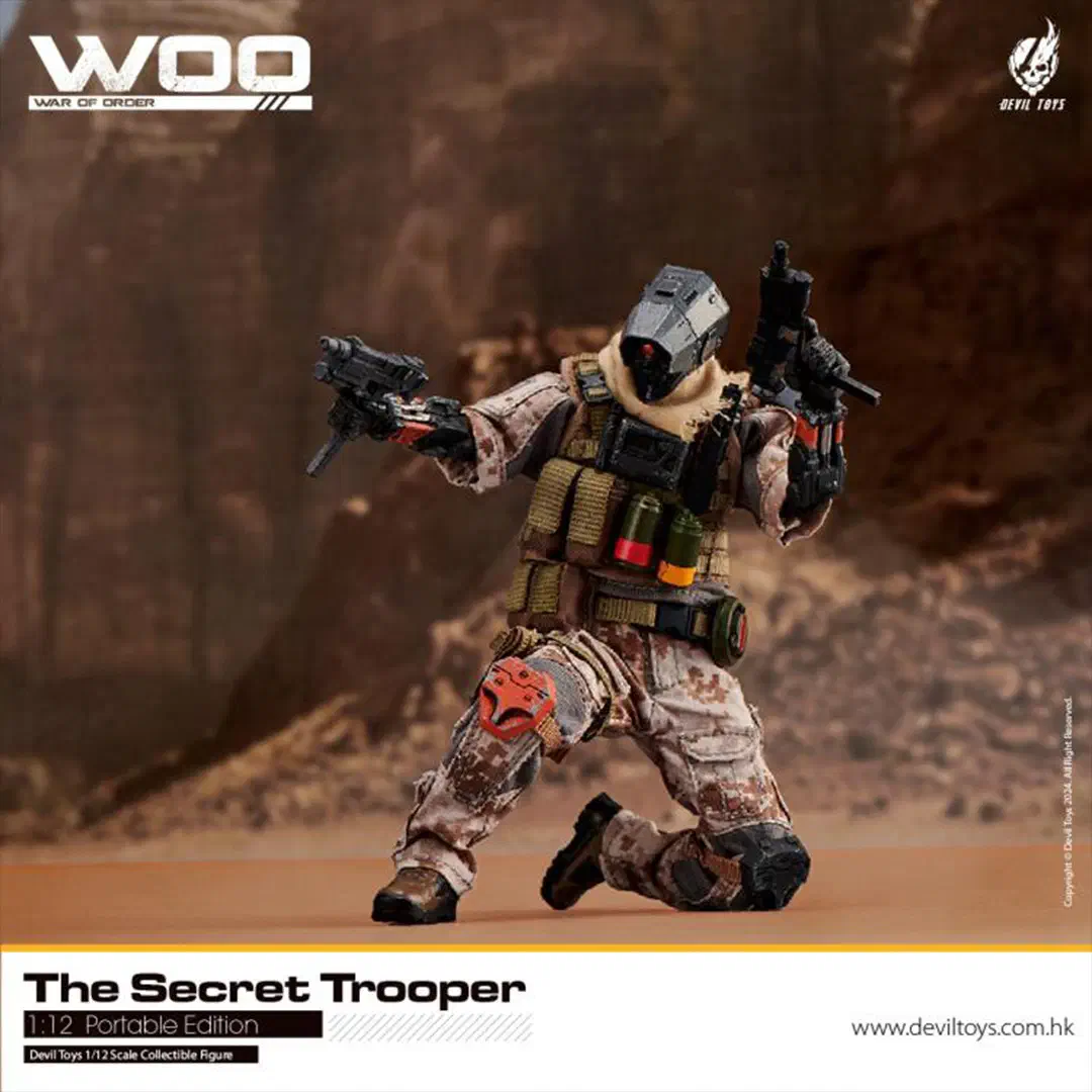 Devil Toys Secret Trooper 1/12 figure