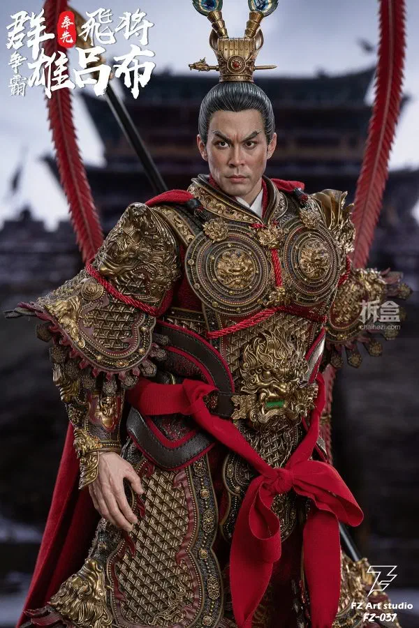 FZ Art Studio Lu Bu armor close-up