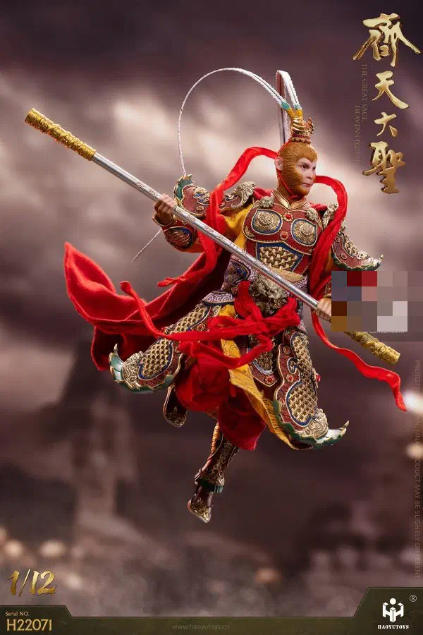 HAOYUTOYS 1/12 Myth Series Monkey King H22071 Havoc in Heaven Version