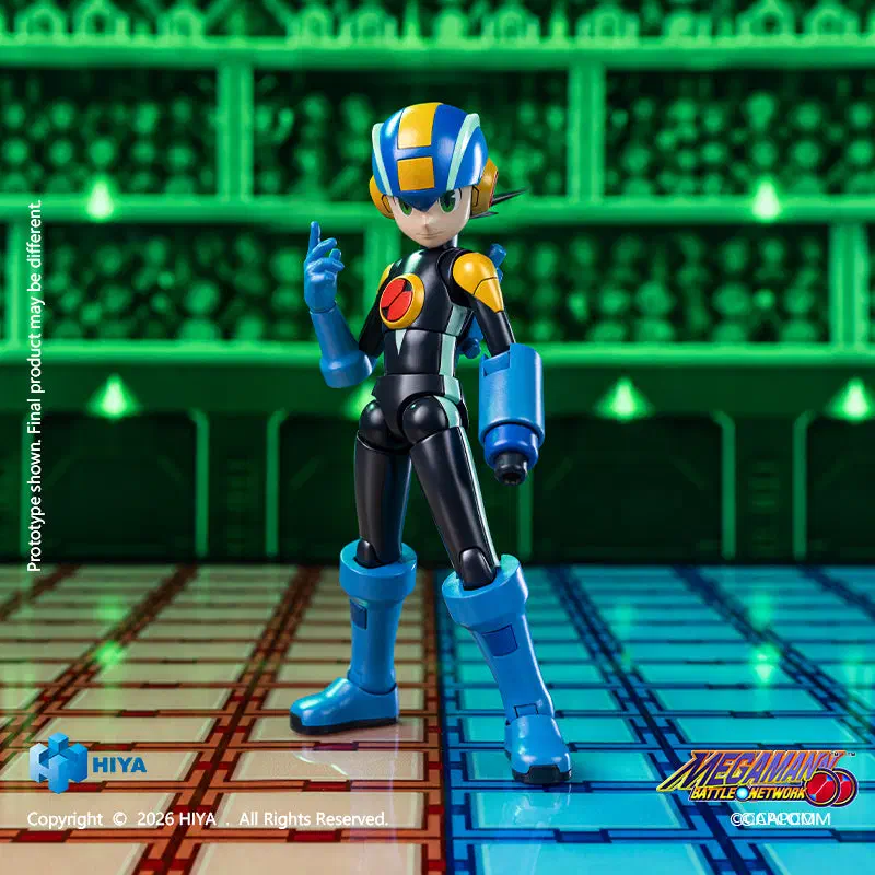 Hiya Toys MegaMan.EXE weapons and accessories