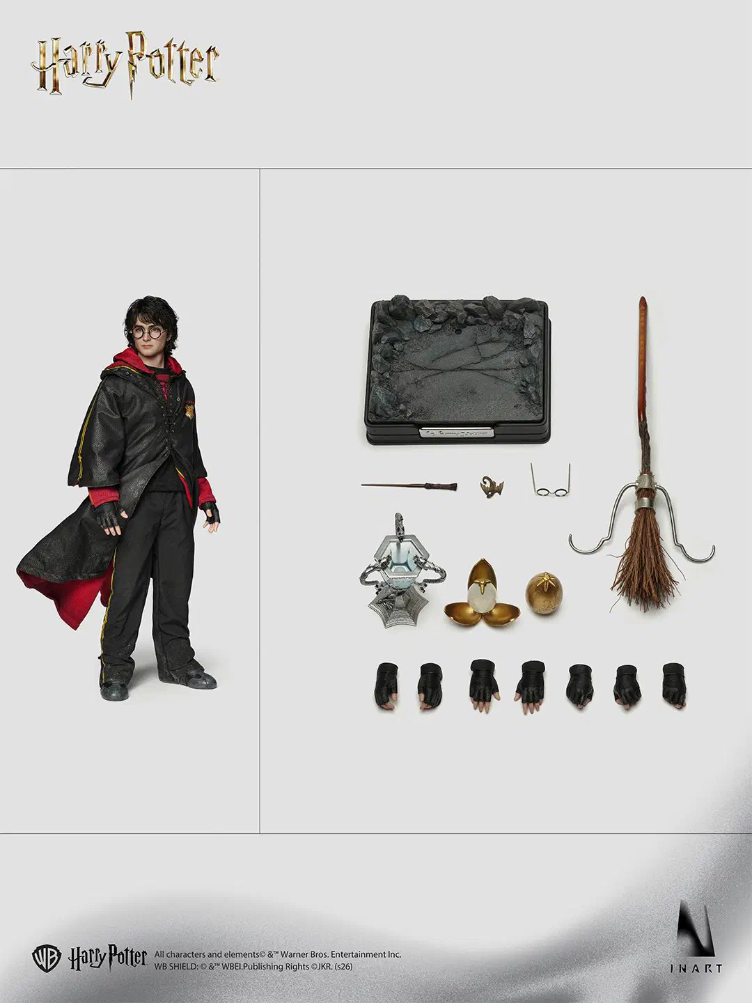INART Goblet of Fire Harry Potter full contents