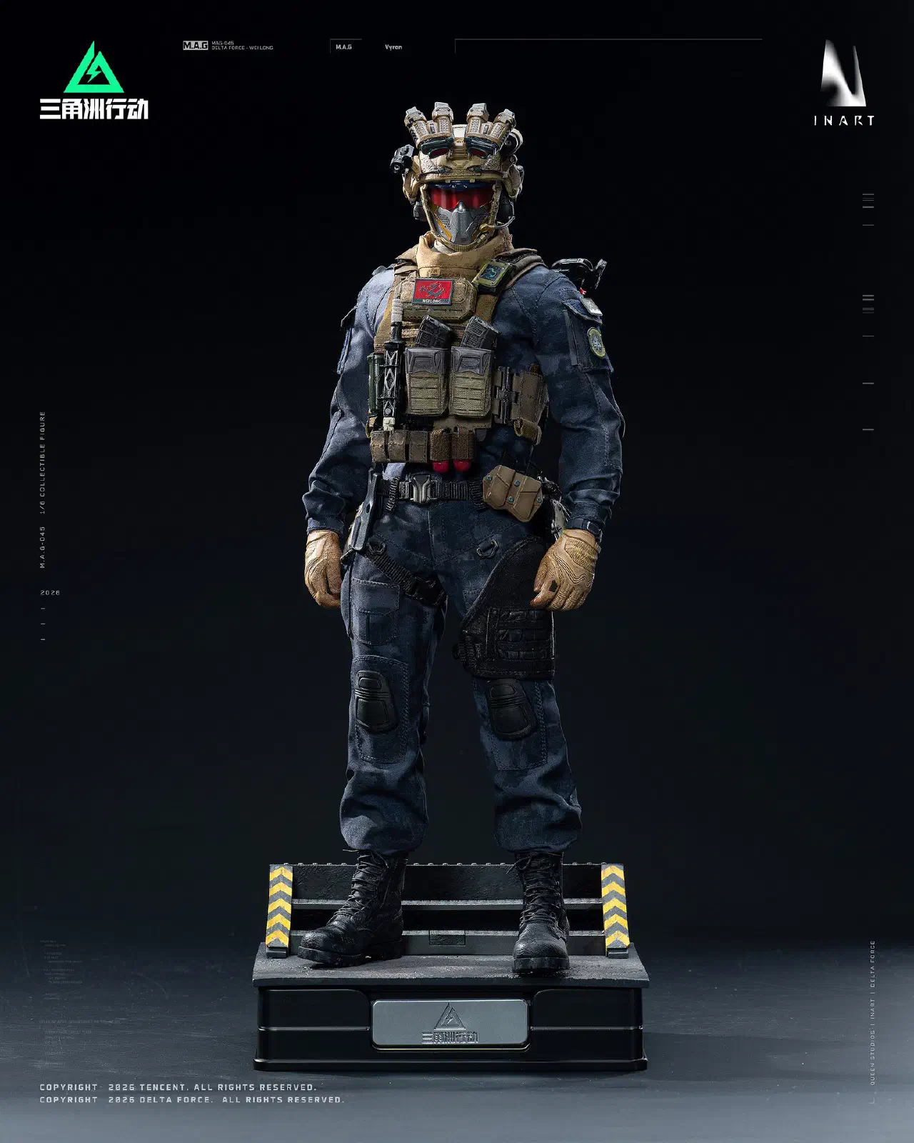 INART MAG045 Delta Force Vyron 1/6 figure