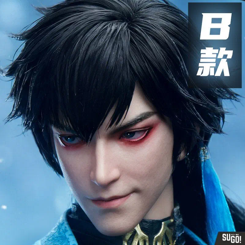 Langzhou CC9152 Bone Sage 1/6 Ver. B smirking expression head sculpt