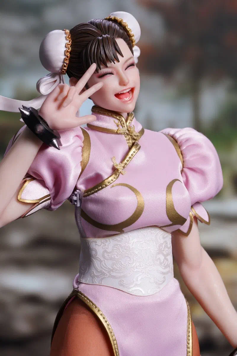 PlayToy P019EX Fighting Goddess Pink Ver alternate pose