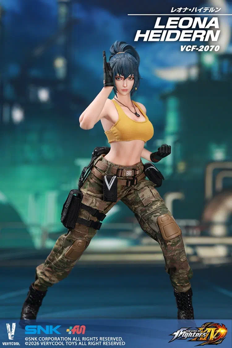 VERYCOOL Leona Heidern 1/6 KOF XIV SNK-licensed figure